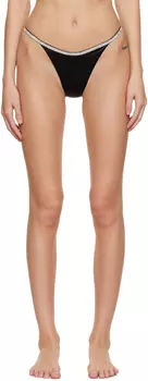 Черные стринги Рози NU