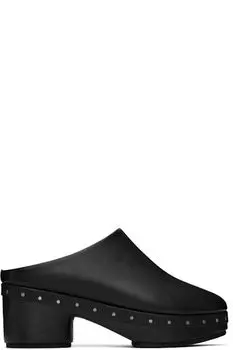 Черные студийные сабо Lauren Manoogian