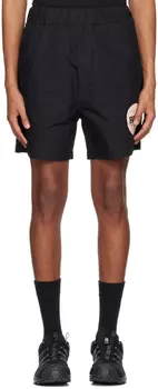 Черные суровые шорты ADISH