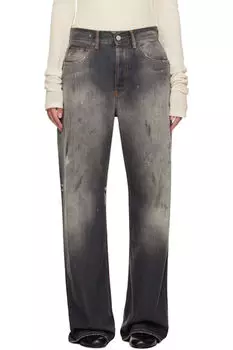 Черные свободные джинсы Acne Studios