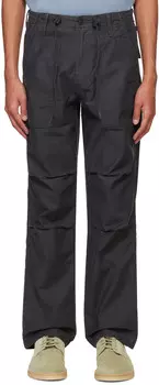 Черные свободные прямые брюки-сюрпризы Levi's