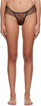 Черные свободные трусы Le Petit Trou Coccinelle