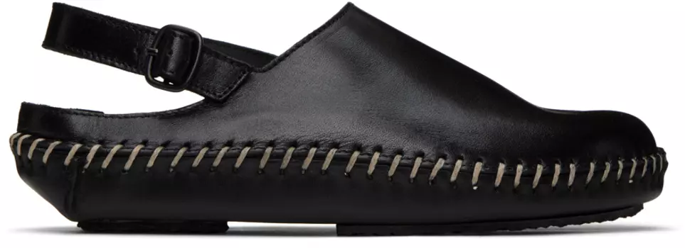 Черные тапочки каргол HEREU