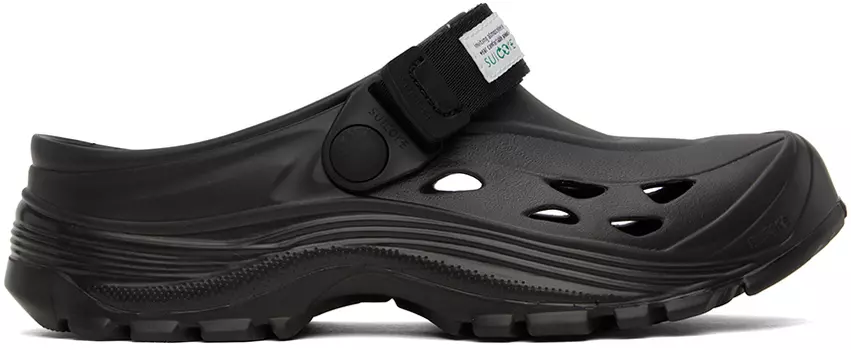 Черные тапочки MOK Suicoke