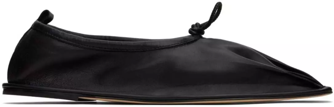 Черные тапочки Puntera Hereu