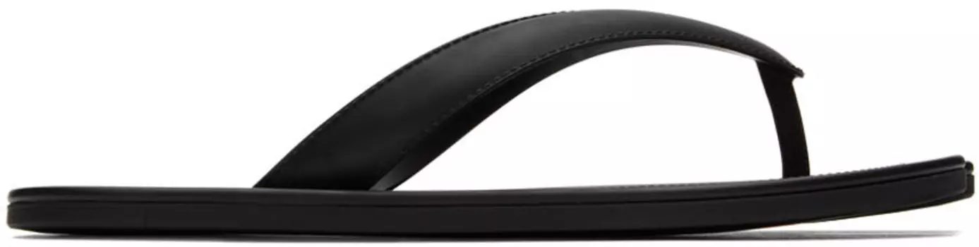 Черные тапочки таби Maison Margiela