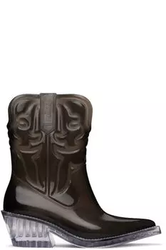 Черные техасские ботинки Melissa