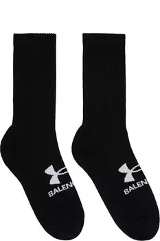Черные теннисные носки Under Armour Edition Balenciaga