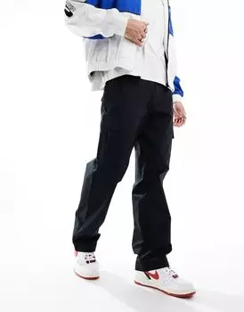 Черные тканые брюки карго Nike Club
