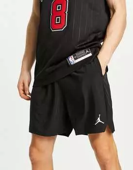 Черные тканые шорты Jordan