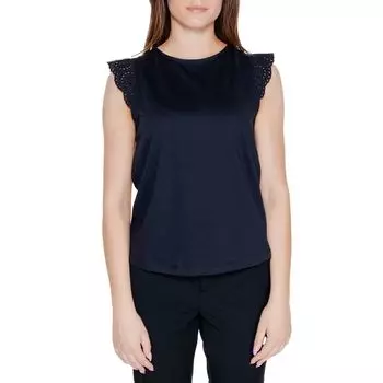 Черные топ и футболка из переработанного хлопка Vero Moda