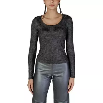 Черные топ и футболка из переработанного полиэстера Vero Moda