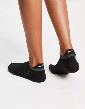 Черные тренировочные носки унисекс Nike Running Spark Cushioned