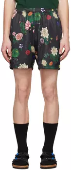 Черные тренировочные шорты John Elliott