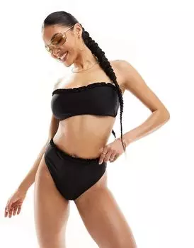 Черные трусы бикини River Island