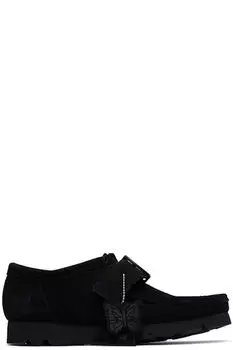 Черные туфли Clarks Originals Edition Walla Strap Loafers NEEDLES