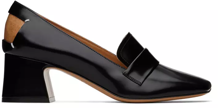 Черные туфли Decortique Maison Margiela