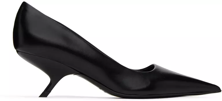 Черные туфли Eva Ferragamo