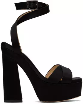 Черные туфли Gaia на 140 каблуках Jimmy Choo