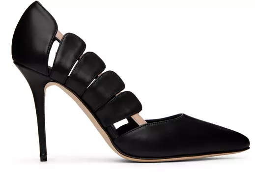 Черные туфли Хазра Manolo Blahnik