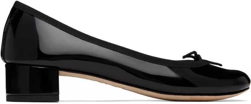 Черные туфли на каблуках Camille Repetto