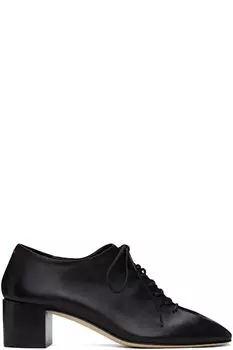 Черные туфли на каблуках из кожи наппа Cosima Aeyde