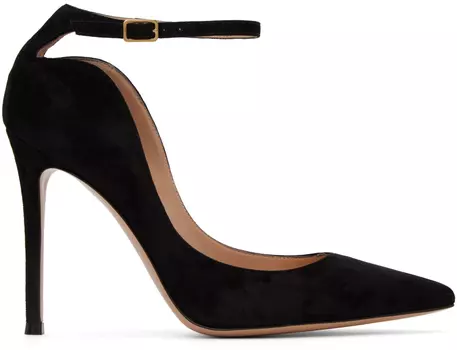 Черные туфли на каблуках Камнеро Gianvito Rossi