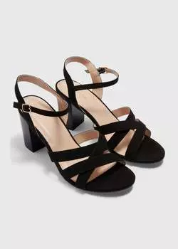 Черные туфли на каблуках Papaya