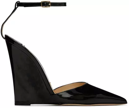 Черные туфли на каблуке Blake 110 Jimmy Choo