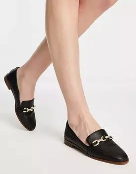 Черные туфли на плоской подошве ALDO Kyah Bridle