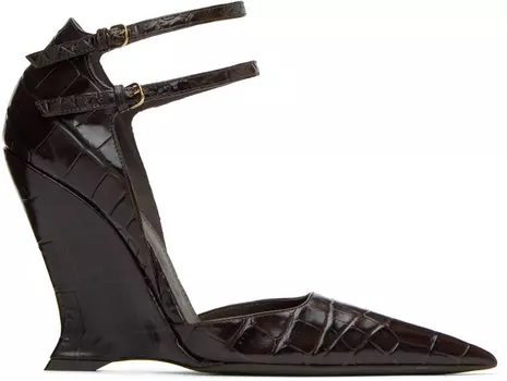 Черные туфли Vidya Ferragamo