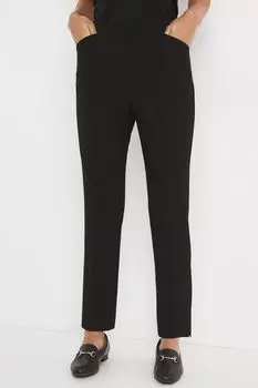 Черные укороченные брюки Magisculpt с зауженными брючинами JD Williams, черный