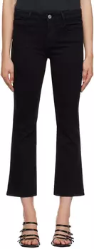 Черные укороченные джинсы Le Crop Mini Boot FRAME