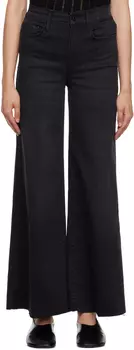 Черные укороченные джинсы Le Palazzo FRAME