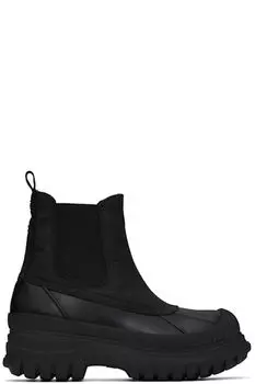 Черные уличные ботинки «Челси» GANNI