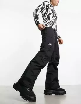 Черные утепленные лыжные брюки The North Face Ski Freedom