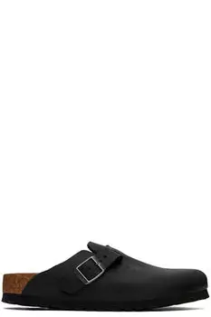Черные узкие босоножки Birkenstock