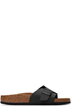 Черные узкие босоножки Catalina Birkenstock