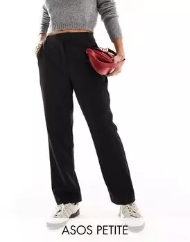 Черные узкие брюки ASOS Petite