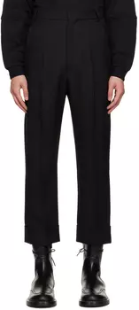 Черные узкие брюки Random Identities