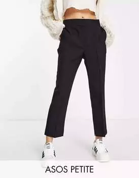 Черные узкие брюки-сигареты ASOS Petite