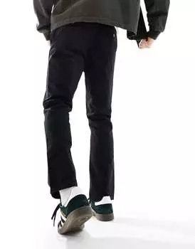 Черные узкие чиносы New Look