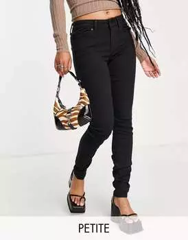 Черные узкие джеггинсы Vero Moda Petite