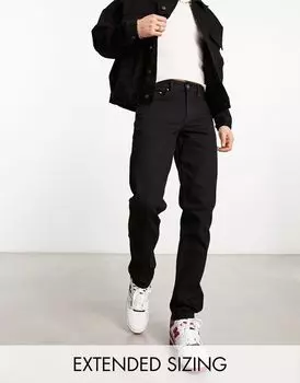 Черные узкие джинсы ASOS DESIGN