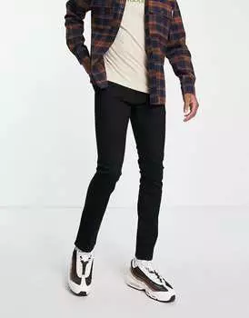 Черные узкие джинсы Topman