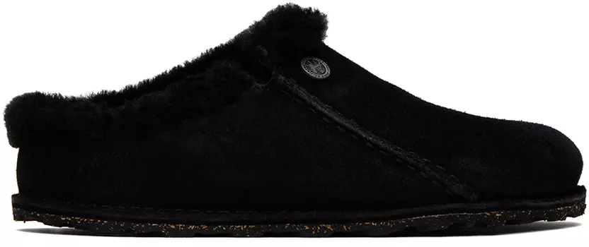Черные узкие лоферы премиум-класса Birkenstock Zermatt