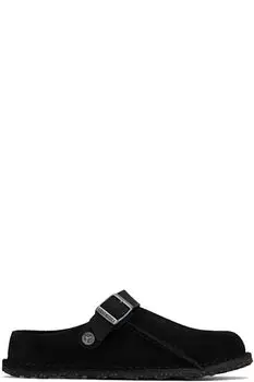 Черные узкие мокасины Lutry Birkenstock