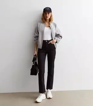 Черные узкие прямые джинсы New Look, черный