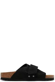 Черные узкие сандалии Kyoto Birkenstock