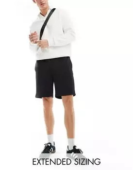 Черные узкие шорты с аквалангом ASOS DESIGN